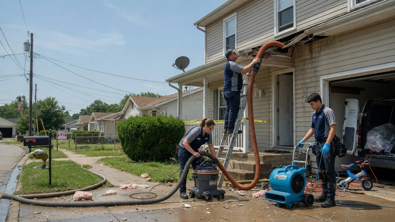 Water Damage Restoration in Mcqueeney, TX near me